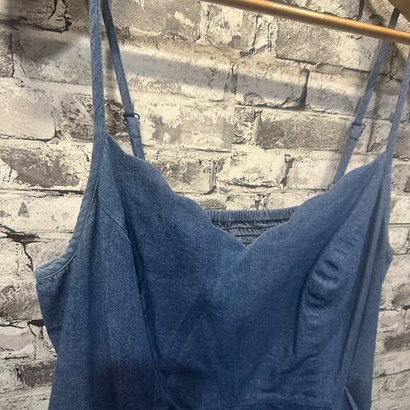 EUC Market & Spruce Women's Mini Denim Dress Size 2X - Picture 3 of 14